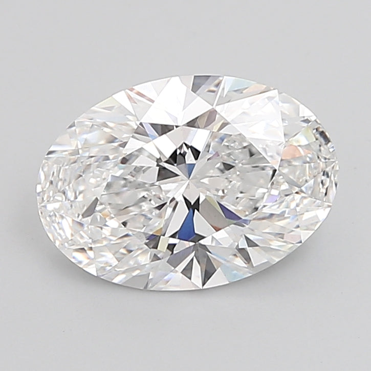 4.55 Carat Oval Shaped, Ideal Cut, D Color, VS1 Clarity, IGI Certified Lab Grown Diamond