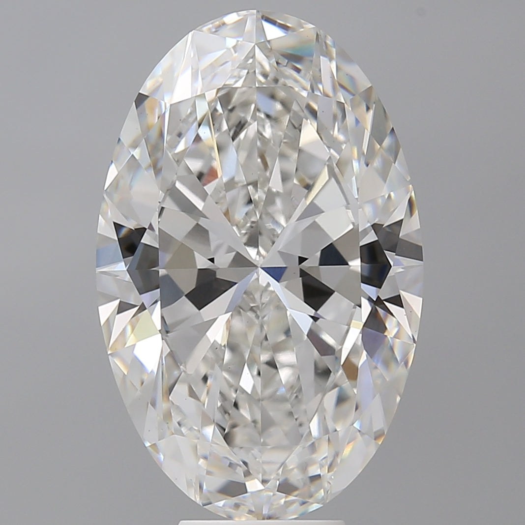 9.58 Carat Oval Shaped, Ideal Cut, F Color, VS1 Clarity, IGI Certified Lab Grown Diamond