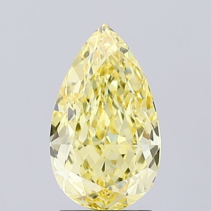 2.04 Carat Pear Shaped, Ideal Cut, VS1 Clarity, IGI Certified Lab Grown Diamond