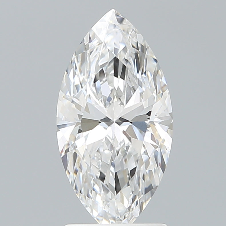 2.06 Carat Marquise Shaped, Ideal Cut, D Color, VVS1 Clarity, IGI Certified Lab Grown Diamond