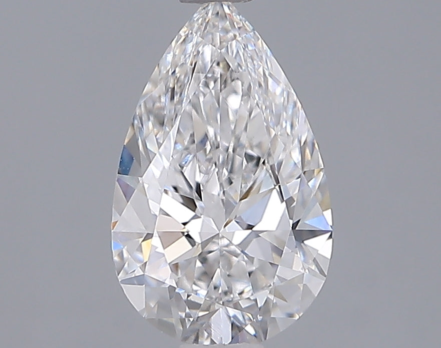 1.51 Carat Pear Shaped, Ideal Cut, D Color, VVS2 Clarity, IGI Certified Lab Grown Diamond