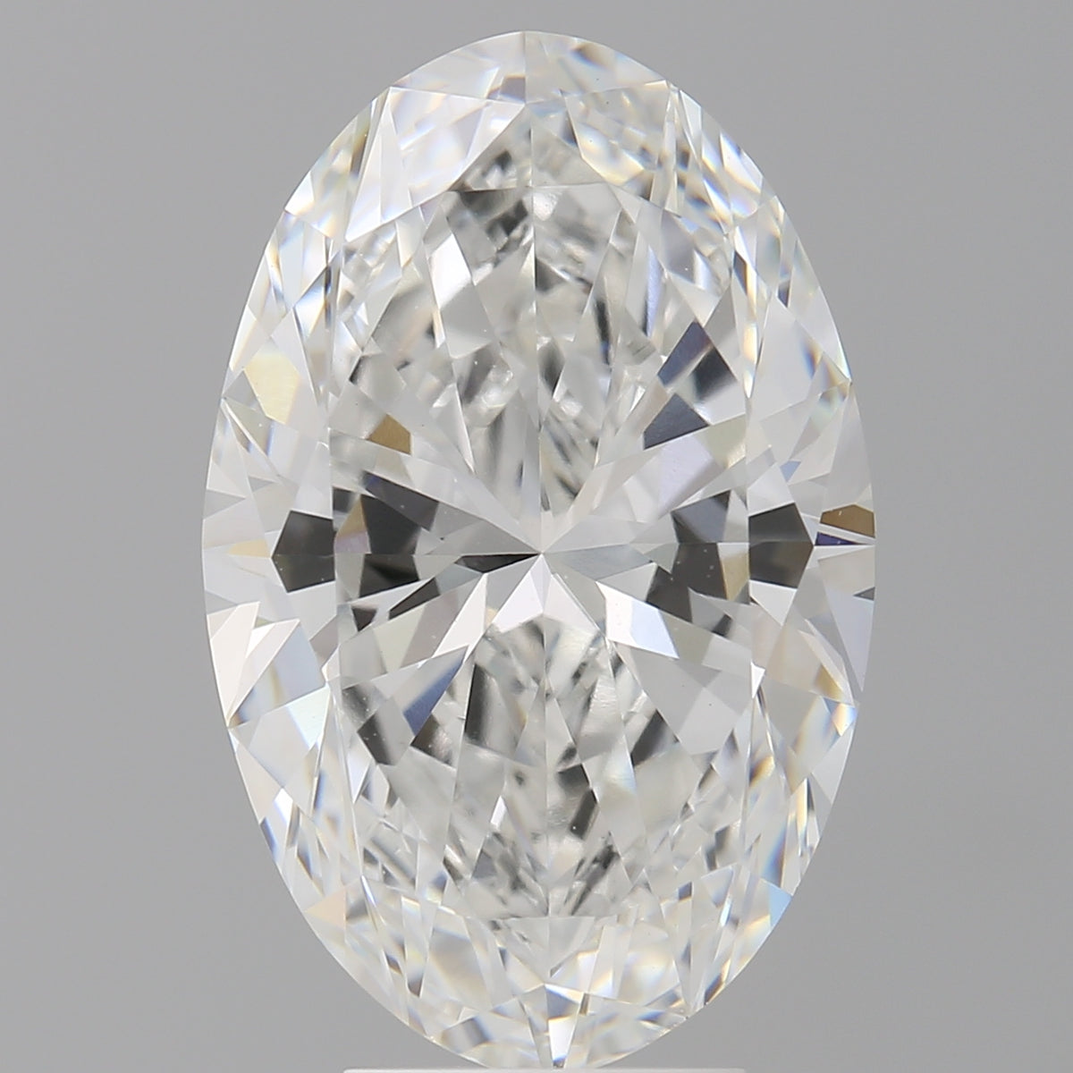 6.03 Carat Oval Shaped, Ideal Cut, E Color, VVS2 Clarity, IGI Certified Lab Grown Diamond