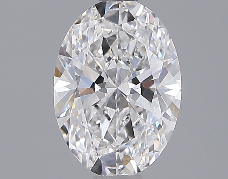 1.35 Carat Oval Shaped, Ideal Cut, D Color, VS1 Clarity, IGI Certified Lab Grown Diamond