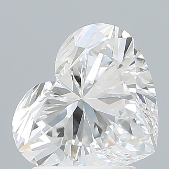 2.18 Carat Heart Shaped, Excellent Cut, D Color, VVS2 Clarity, IGI Certified Lab Grown Diamond