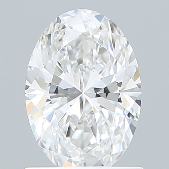 1.08 Carat Oval Shaped, Excellent Cut, D Color, VVS2 Clarity, IGI Certified Lab Grown Diamond