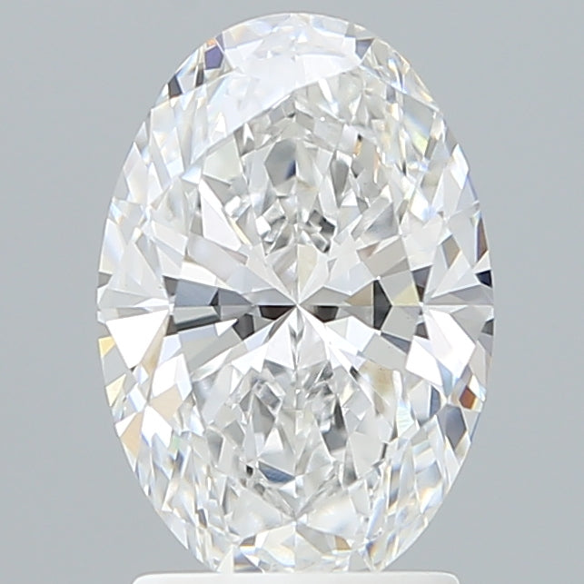 2.19 Carat Oval Shaped, Ideal Cut, D Color, VVS2 Clarity, IGI Certified Lab Grown Diamond