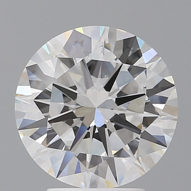 3.52 Carat Round Shaped, Excellent Cut, E Color, VS1 Clarity, IGI Certified Lab Grown Diamond
