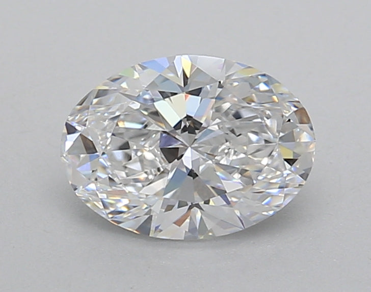 1.00 Carat Oval Shaped, Excellent Cut, D Color, VVS2 Clarity, IGI Certified Lab Grown Diamond