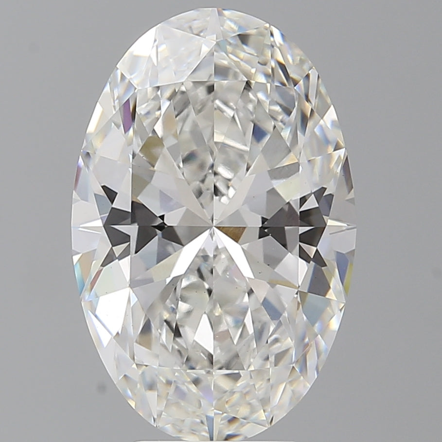 6.60 Carat Oval Shaped, Ideal Cut, F Color, VS1 Clarity, IGI Certified Lab Grown Diamond