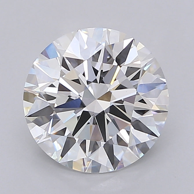 2.54 Carat Round Shaped, Ideal Cut, D Color, VS1 Clarity, IGI Certified Lab Grown Diamond