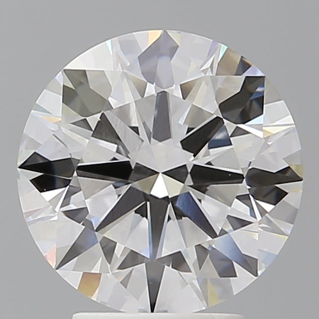 3.56 Carat Round Shaped, Ideal Cut, E Color, VVS2 Clarity, IGI Certified Lab Grown Diamond
