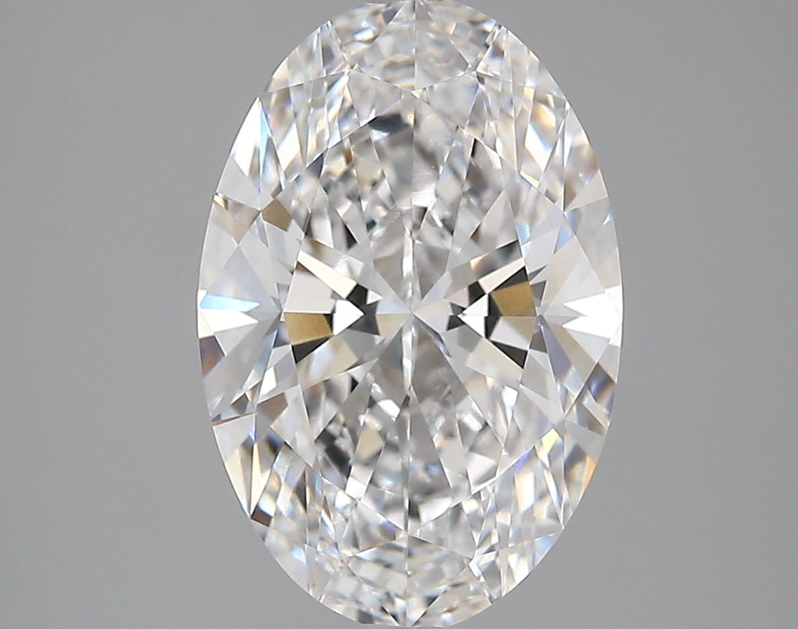 4.01 Carat Oval Shaped, Very Good Cut, E Color, VVS1 Clarity, IGI Certified Lab Grown Diamond