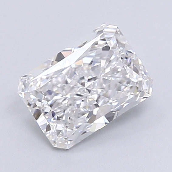 1.52 Carat Radiant Shaped, Very Good Cut, D Color, VVS2 Clarity, IGI Certified Lab Grown Diamond