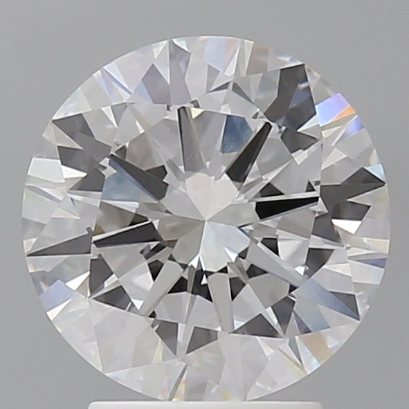 3.03 Carat Round Shaped, Excellent Cut, E Color, VVS2 Clarity, IGI Certified Lab Grown Diamond