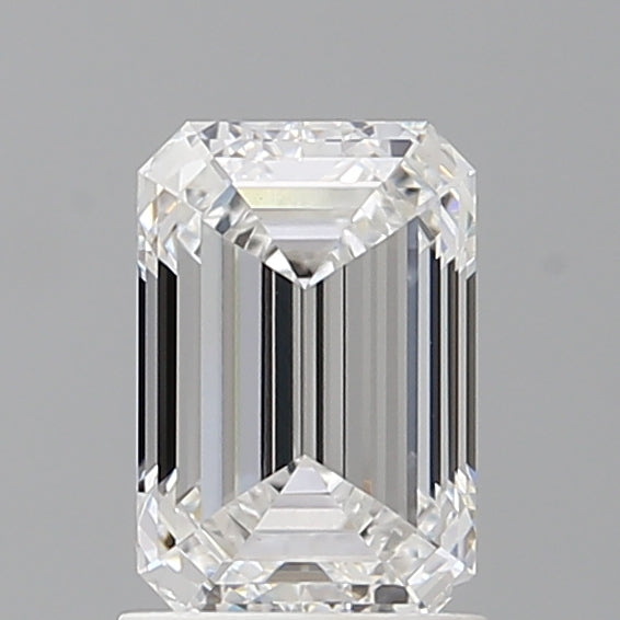 1.59 Carat Emerald Shaped, Ideal Cut, D Color, VVS2 Clarity, IGI Certified Lab Grown Diamond