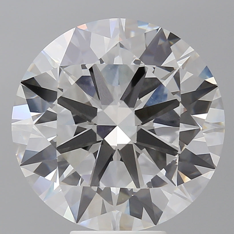 8.53 Carat Round Shaped, Excellent Cut, E Color, VVS2 Clarity, IGI Certified Lab Grown Diamond
