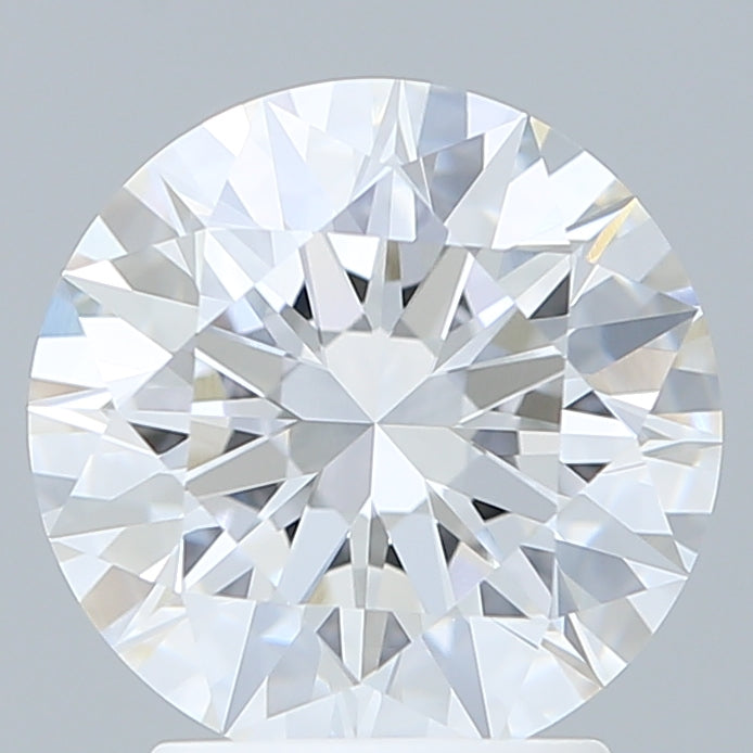 2.60 Carat Round Shaped, Excellent Cut, E Color, VVS1 Clarity, IGI Certified Lab Grown Diamond