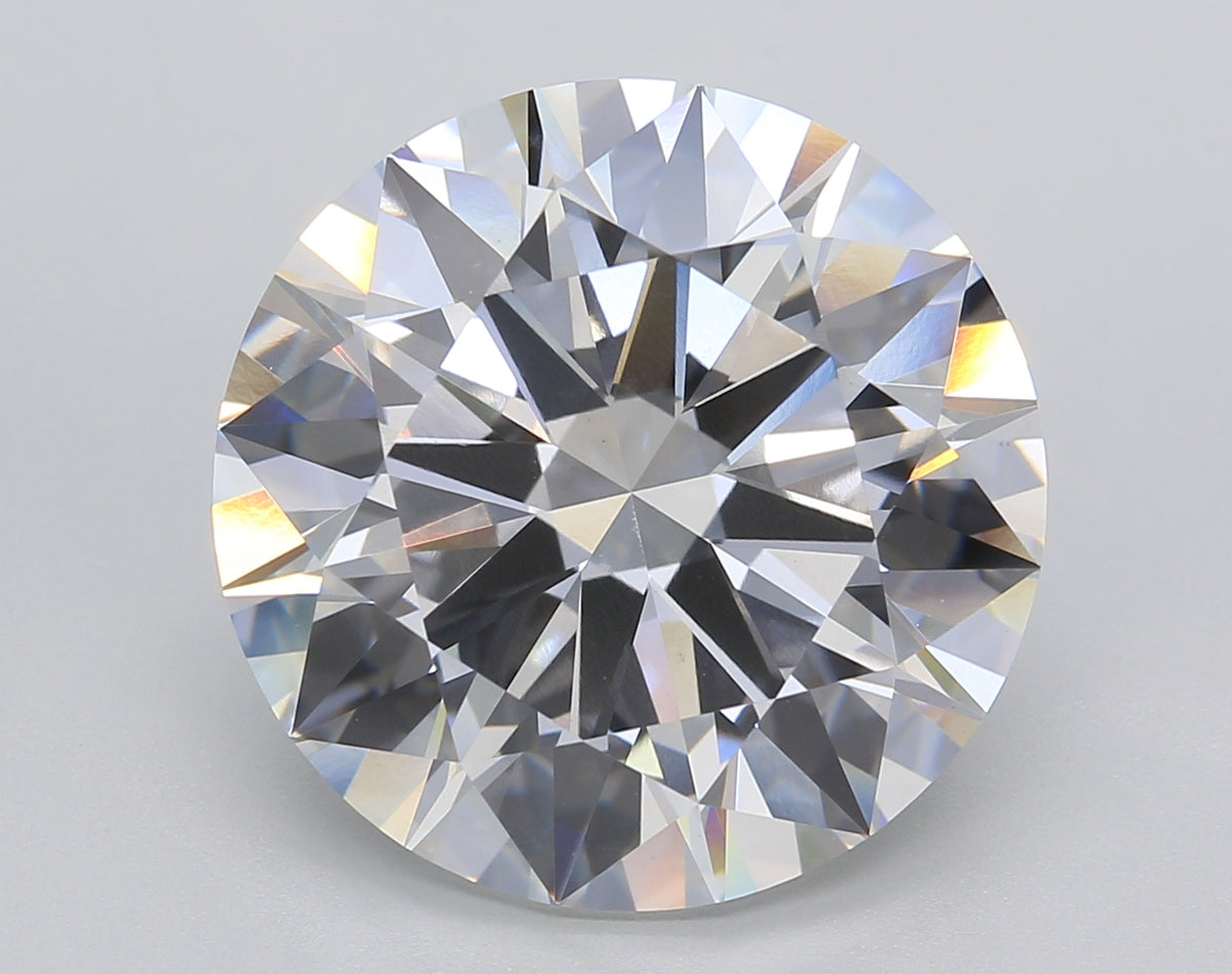 12.23 Carat Round Shaped, Ideal Cut, E Color, VVS2 Clarity, IGI Certified Lab Grown Diamond
