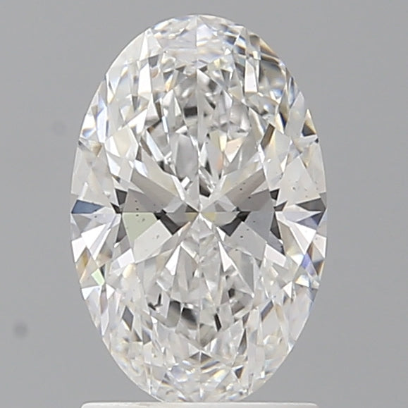 1.60 Carat Oval Shaped, Ideal Cut, D Color, VS2 Clarity, IGI Certified Lab Grown Diamond