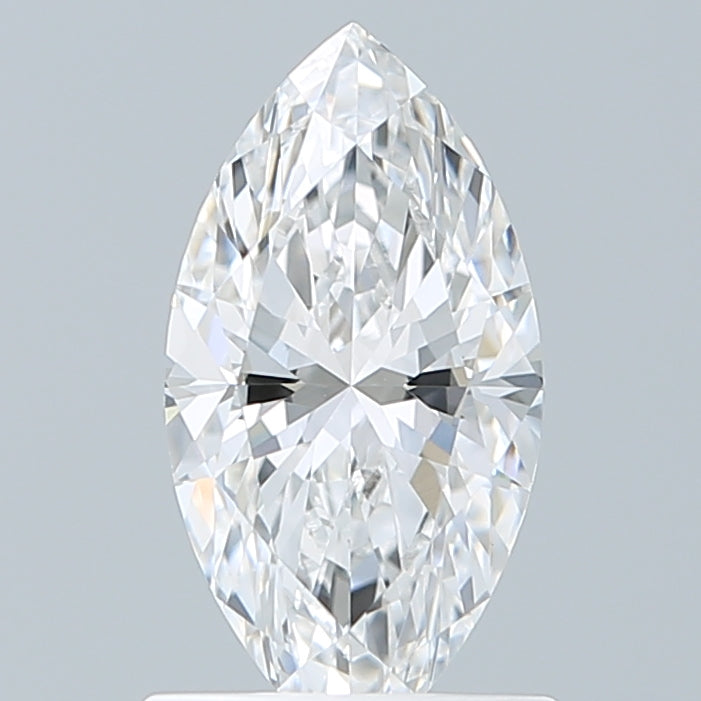 1.06 Carat Marquise Shaped, Excellent Cut, E Color, VVS2 Clarity, IGI Certified Lab Grown Diamond