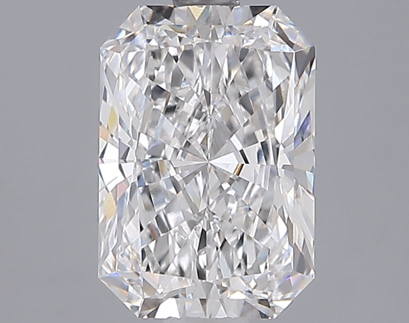 2.01 Carat Radiant Shaped, Ideal Cut, E Color, VVS1 Clarity, IGI Certified Lab Grown Diamond
