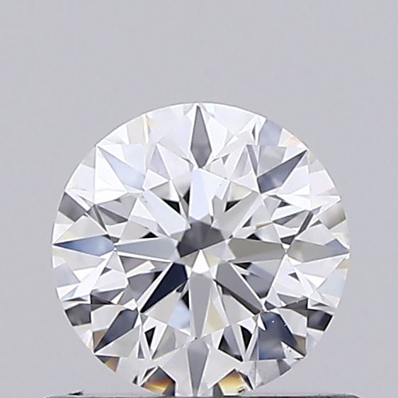 0.53 Carat Round Shaped, Excellent Cut, D Color, VS1 Clarity, IGI Certified Lab Grown Diamond