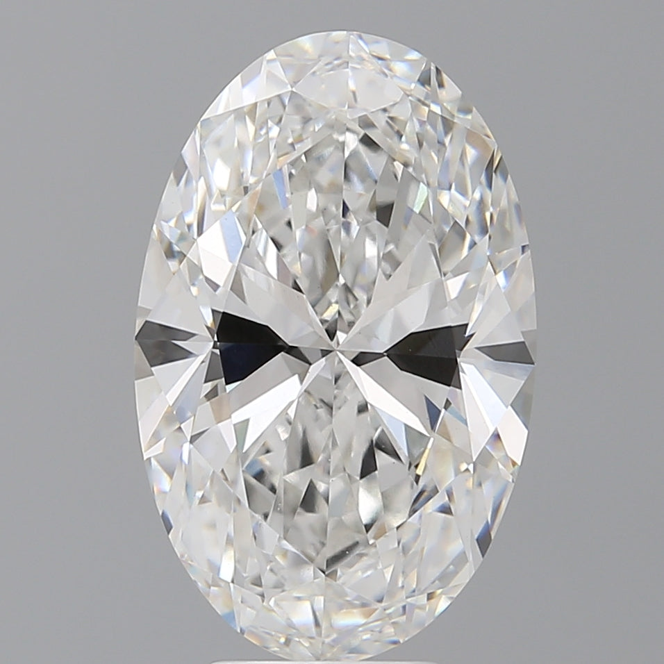6.58 Carat Oval Shaped, Ideal Cut, E Color, VVS2 Clarity, IGI Certified Lab Grown Diamond