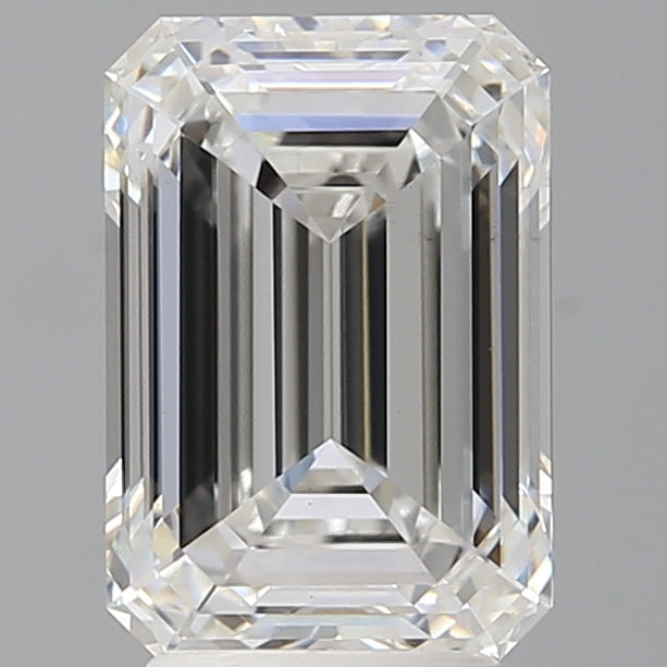3.52 Carat Emerald Shaped, Ideal Cut, D Color, VS1 Clarity, IGI Certified Lab Grown Diamond