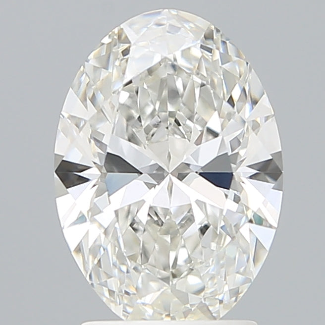 2.29 Carat Oval Shaped, Ideal Cut, F Color, VVS2 Clarity, IGI Certified Lab Grown Diamond