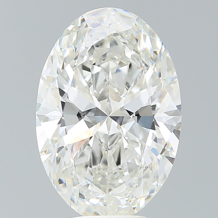 6.53 Carat Oval Shaped, Ideal Cut, G Color, VVS2 Clarity, IGI Certified Lab Grown Diamond