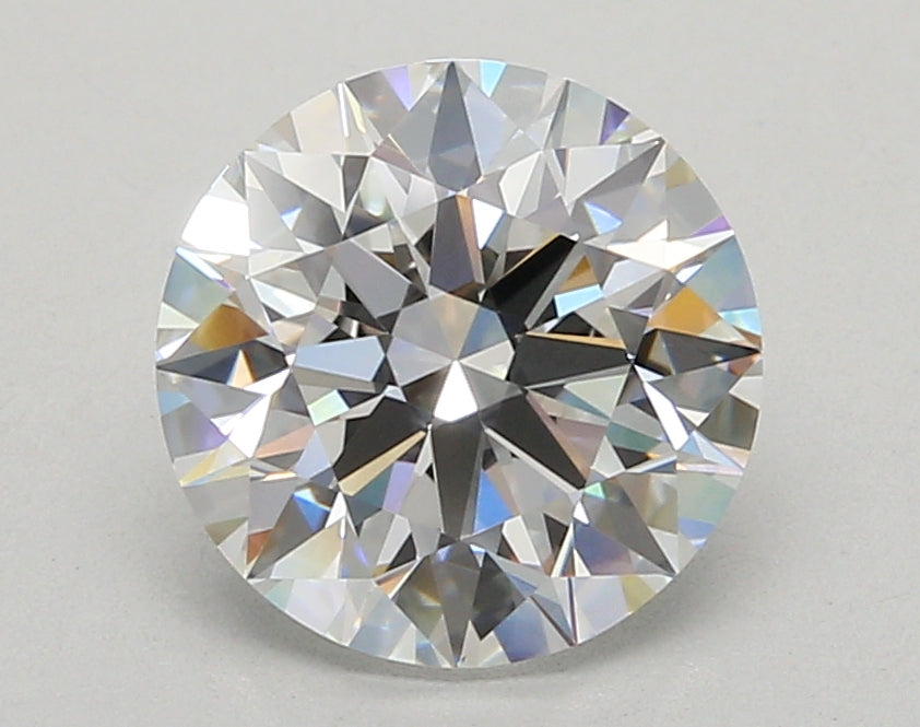 3.04 Carat Round Shaped, Ideal Cut, E Color, VVS2 Clarity, IGI Certified Lab Grown Diamond