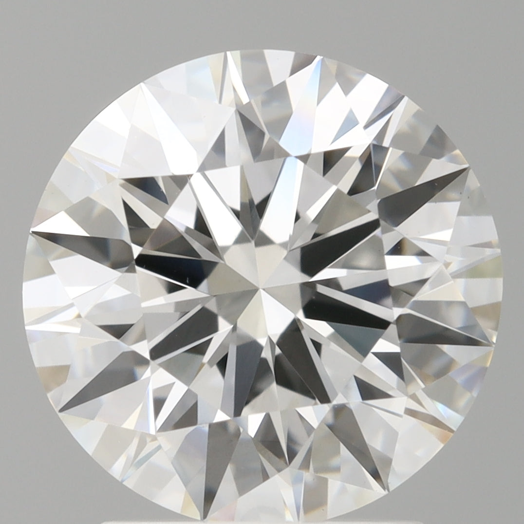 2.50 Carat Round Shaped, Ideal Cut, E Color, VS1 Clarity, IGI Certified Lab Grown Diamond
