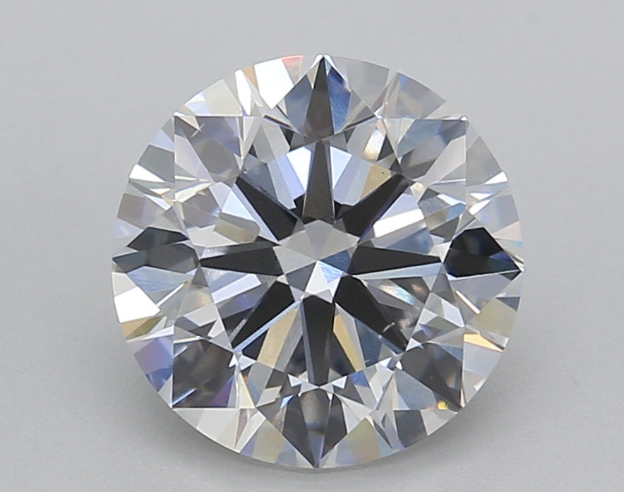 3.01 Carat Round Shaped, Excellent Cut, E Color, VS1 Clarity, IGI Certified Lab Grown Diamond