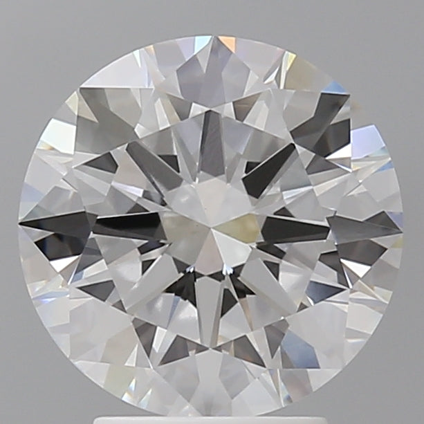 3.52 Carat Round Shaped, Excellent Cut, E Color, VVS2 Clarity, IGI Certified Lab Grown Diamond