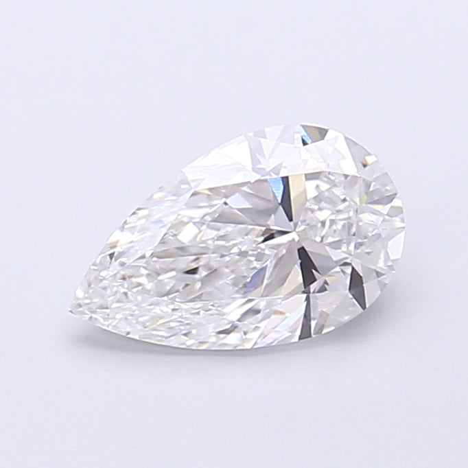 1.01 Carat Pear Shaped, Very Good Cut, D Color, VVS2 Clarity, IGI Certified Lab Grown Diamond