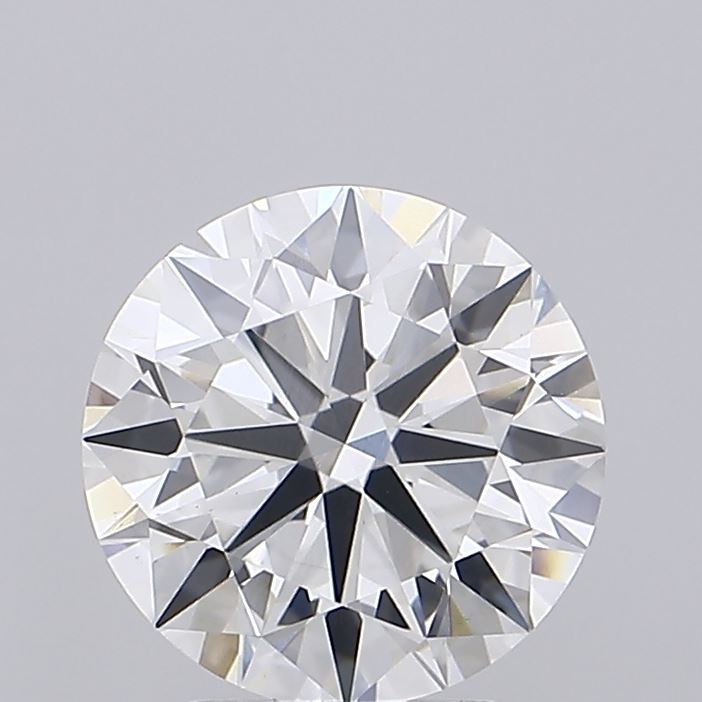 3.02 Carat Round Shaped, Excellent Cut, F Color, VS1 Clarity, IGI Certified Lab Grown Diamond