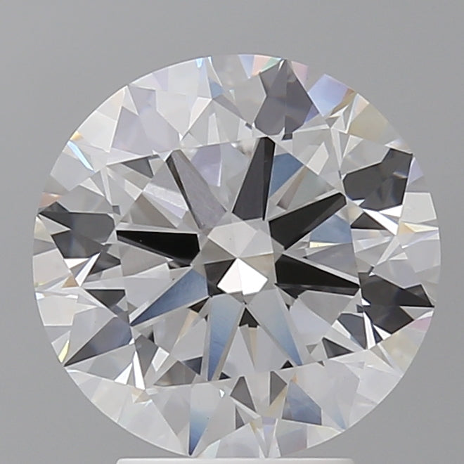 4.02 Carat Round Shaped, Excellent Cut, E Color, VVS2 Clarity, IGI Certified Lab Grown Diamond