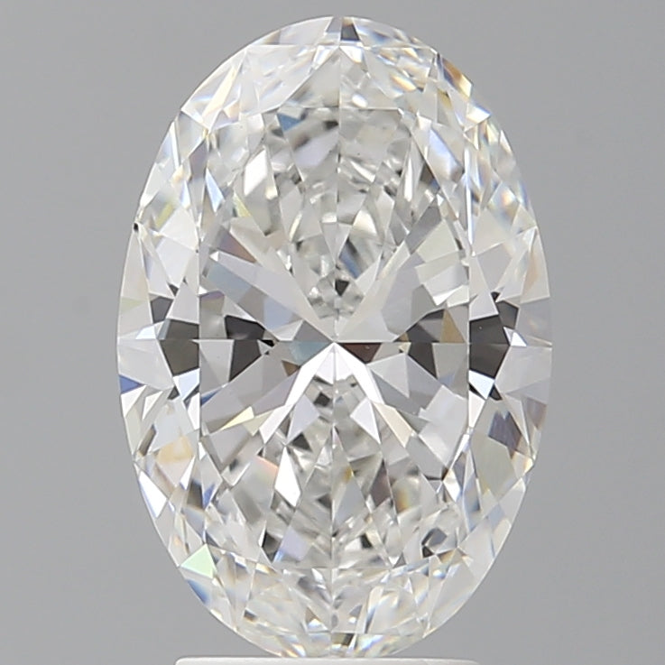 3.55 Carat Oval Shaped, Ideal Cut, E Color, VS1 Clarity, IGI Certified Lab Grown Diamond