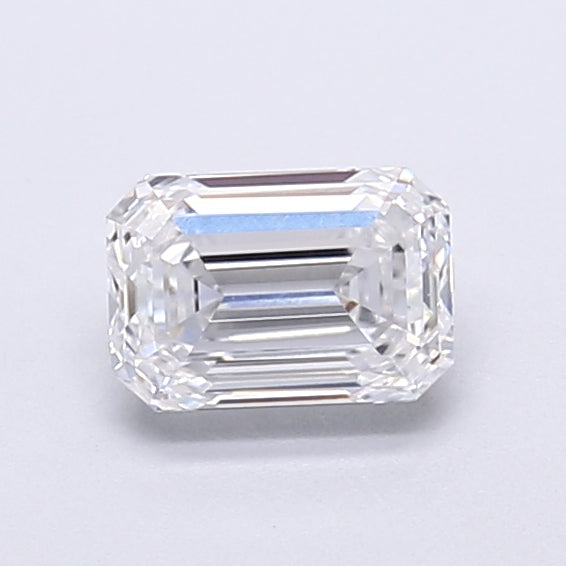 0.92 Carat Emerald Shaped, Very Good Cut, D Color, VVS2 Clarity, IGI Certified Lab Grown Diamond