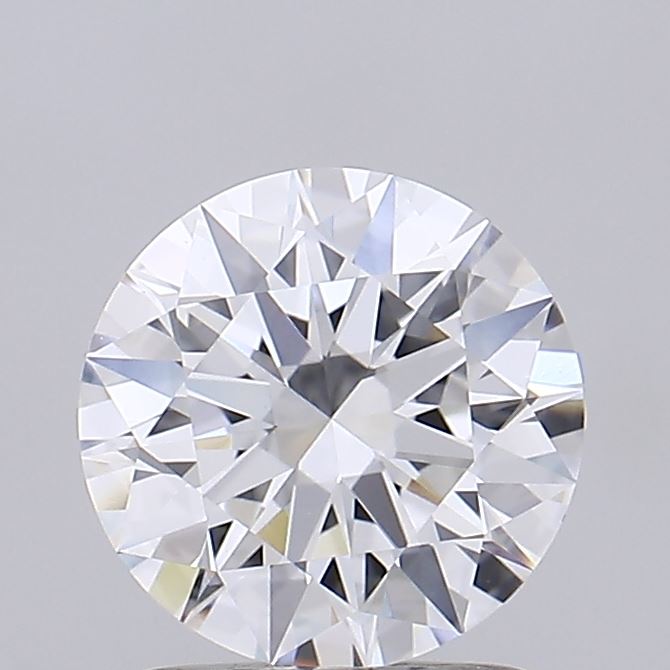 1.56 Carat Round Shaped, Ideal Cut, D Color, VVS2 Clarity, IGI Certified Lab Grown Diamond
