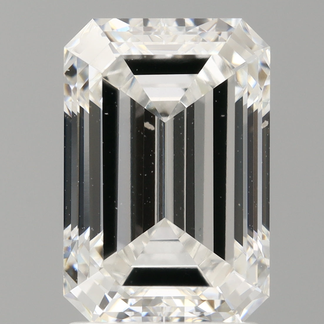2.52 Carat Emerald Shaped, Ideal Cut, D Color, VVS1 Clarity, IGI Certified Lab Grown Diamond