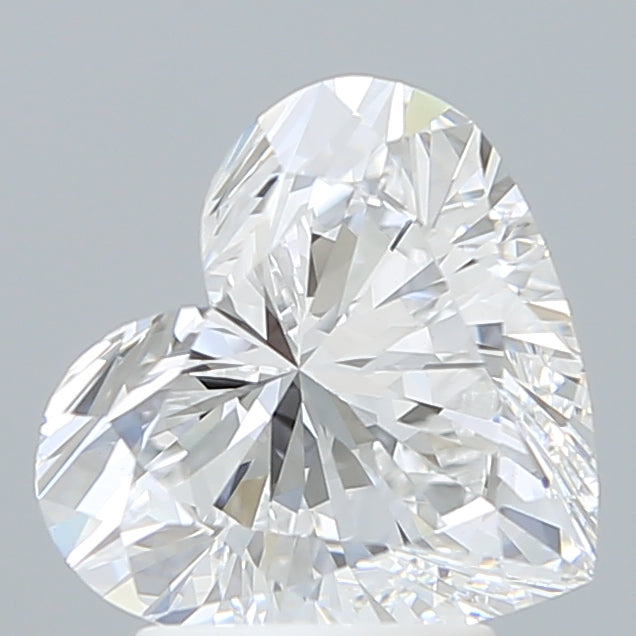 2.86 Carat Heart Shaped, Ideal Cut, D Color, VVS2 Clarity, IGI Certified Lab Grown Diamond