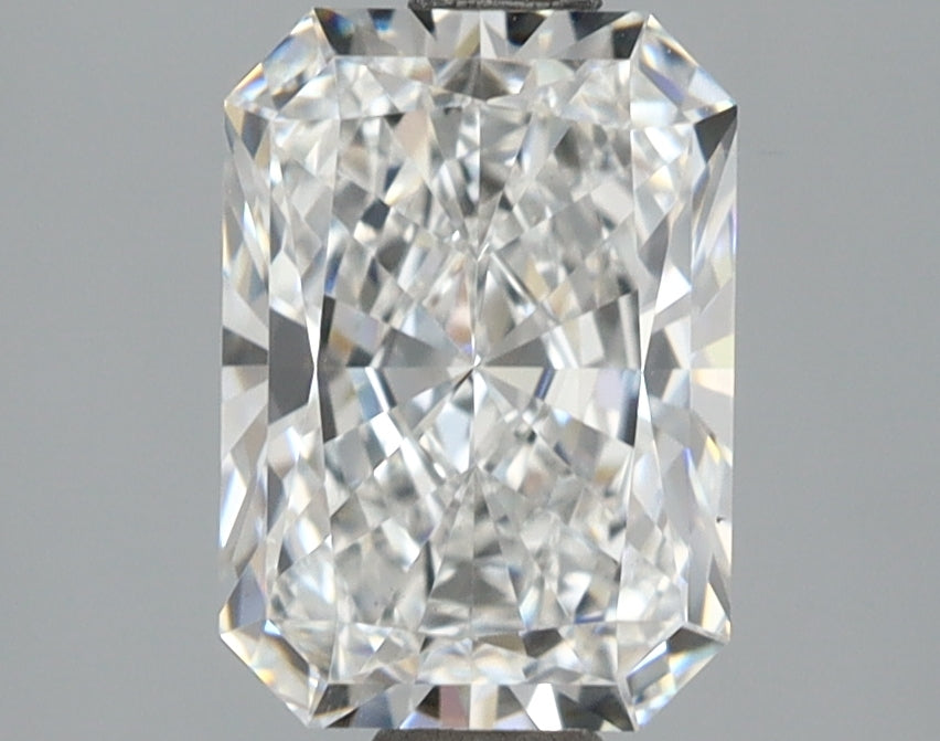 2.09 Carat Radiant Shaped, Ideal Cut, D Color, VS1 Clarity, IGI Certified Lab Grown Diamond