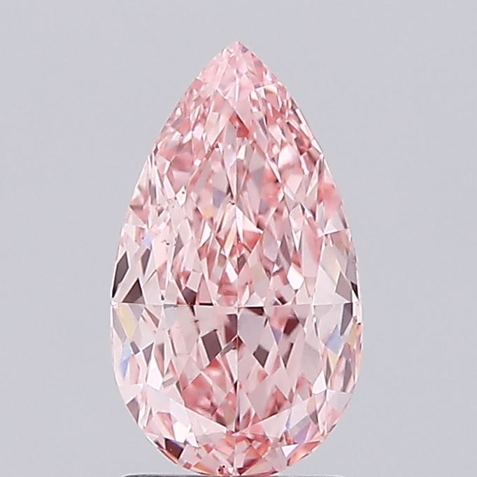 2.21 Carat Pear Shaped, Ideal Cut, VS1 Clarity, IGI Certified Lab Grown Diamond