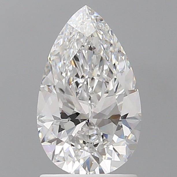 1.60 Carat Pear Shaped, Ideal Cut, E Color, VVS2 Clarity, IGI Certified Lab Grown Diamond
