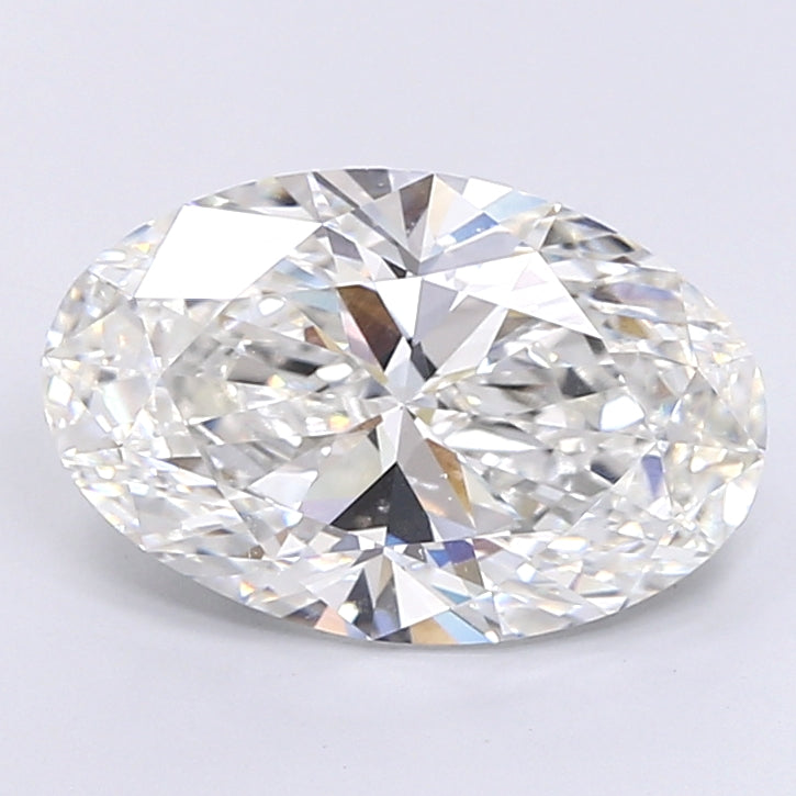 6.21 Carat Oval Shaped, Very Good Cut, G Color, VVS2 Clarity, IGI Certified Lab Grown Diamond