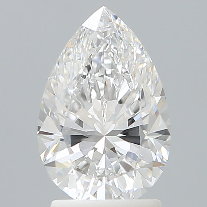 2.13 Carat Pear Shaped, Excellent Cut, D Color, VVS2 Clarity, IGI Certified Lab Grown Diamond