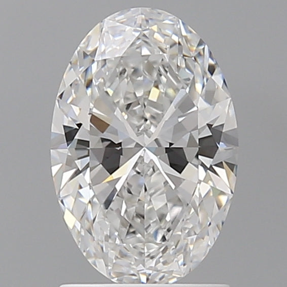 1.60 Carat Oval Shaped, Ideal Cut, D Color, VVS2 Clarity, IGI Certified Lab Grown Diamond