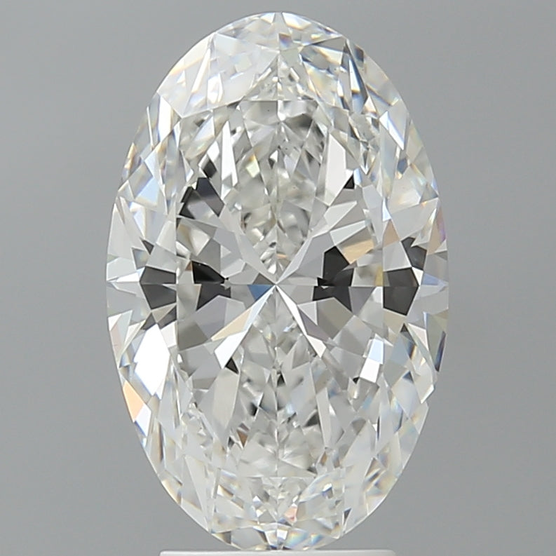 4.01 Carat Oval Shaped, Ideal Cut, E Color, VVS2 Clarity, IGI Certified Lab Grown Diamond