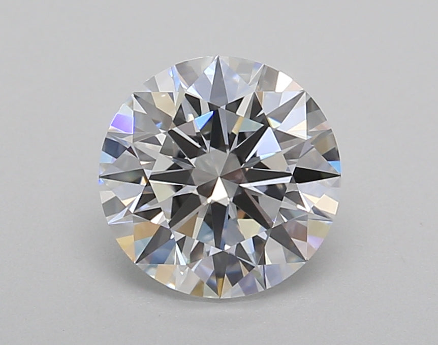 1.52 Carat Round Shaped, Ideal Cut, D Color, VVS2 Clarity, IGI Certified Lab Grown Diamond